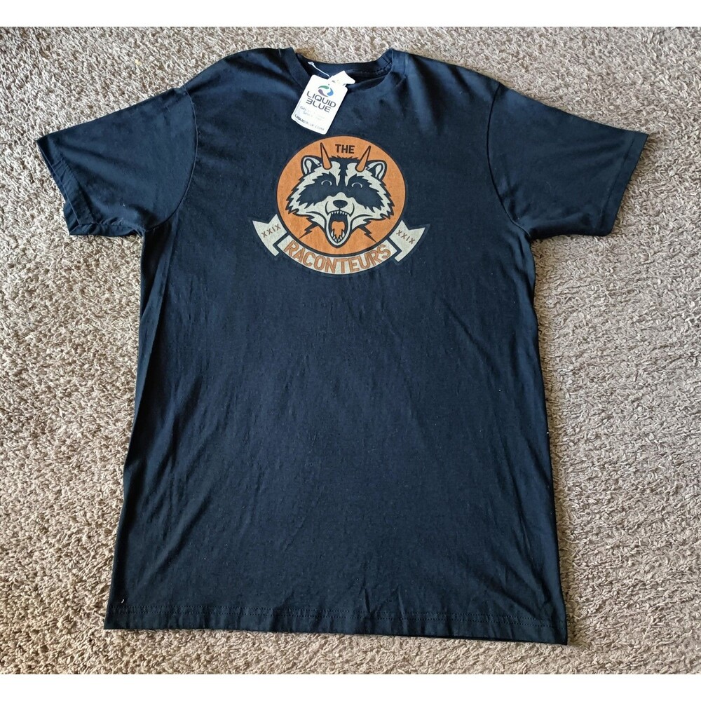 Vintage The Raconteurs Rock Band Graphic T-Shirt Men's Large Black